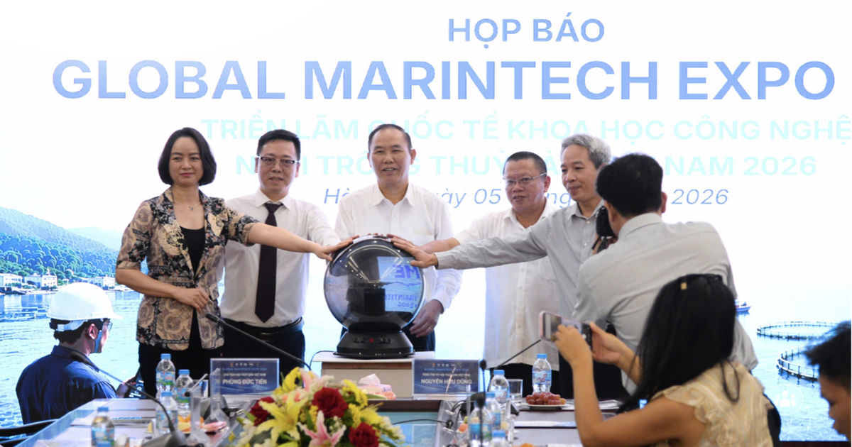 Global Marintech Expo: Bước ngoặt cho công nghệ nuôi biển