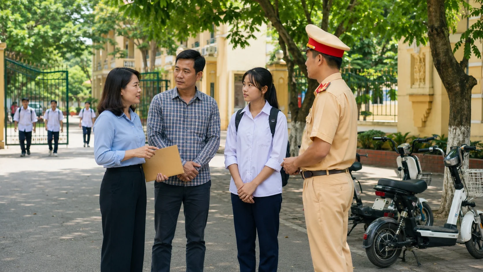 Giao xe máy cho con chưa đủ tuổi: Cha mẹ không thể nói “không biết”