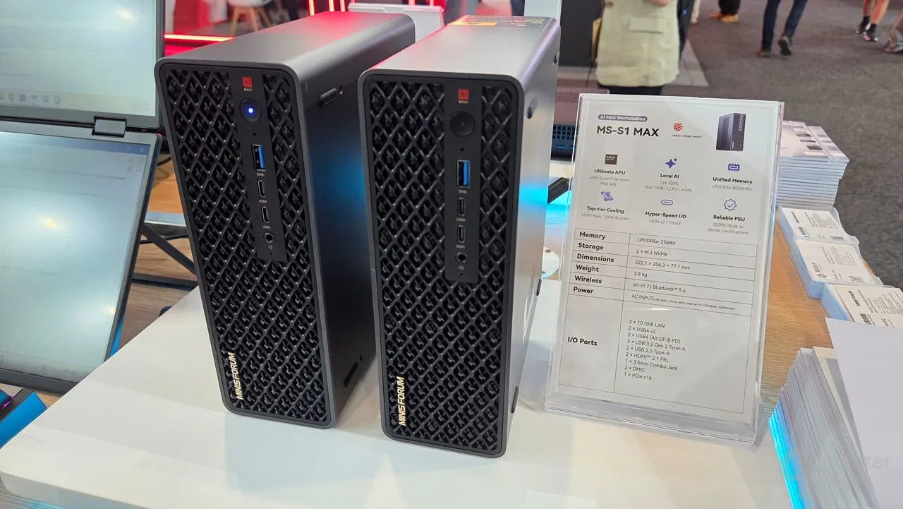Làn sóng mini PC Ryzen AI Max+ 495 với 192GB RAM: sức mạnh AI đi kèm cái giá “không dành cho số đông”