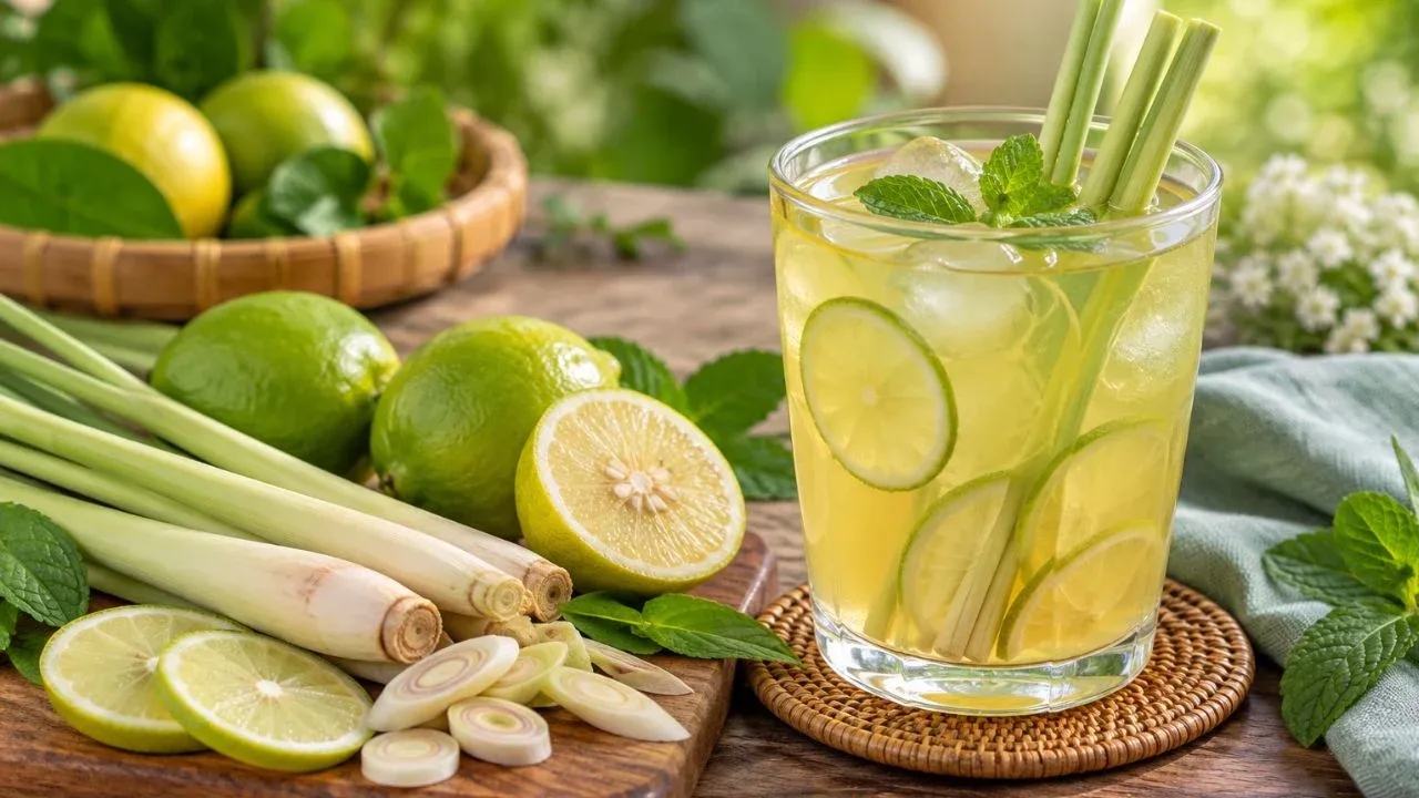 Nước chanh sả uống hàng ngày: lợi ích và cảnh báo sức khỏe