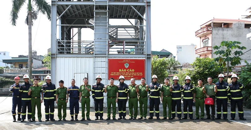 29 ngày rèn luyện chuyên sâu của đội tuyển cảnh sát PCCC