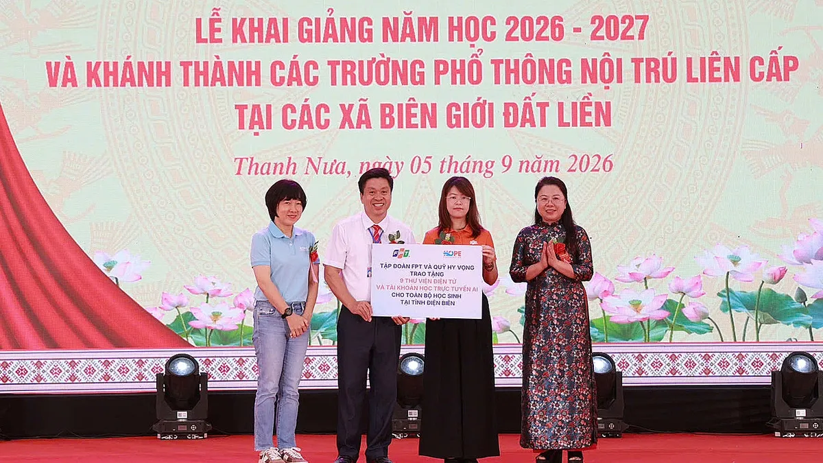 Máy tính vùng biên mở lối cho học sinh vùng cao tiếp cận công nghệ