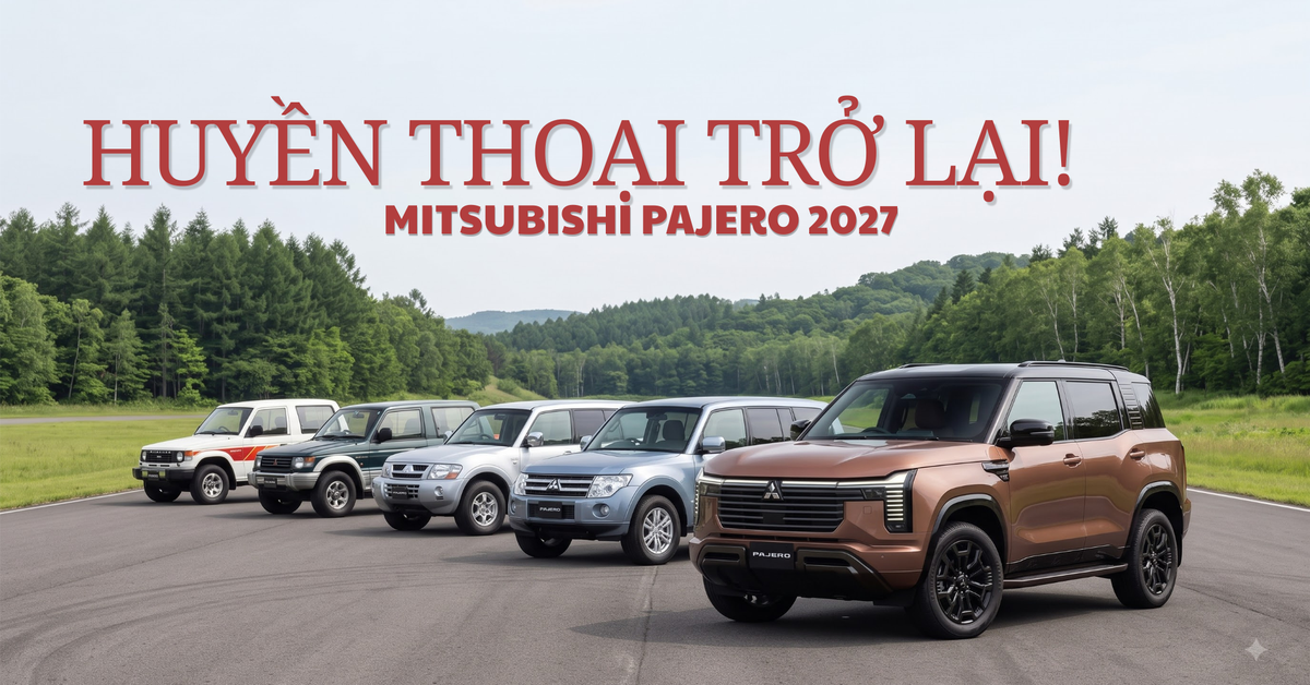 Pajero khung gầm Triton: bước lột xác hay SUV hóa bán tải?