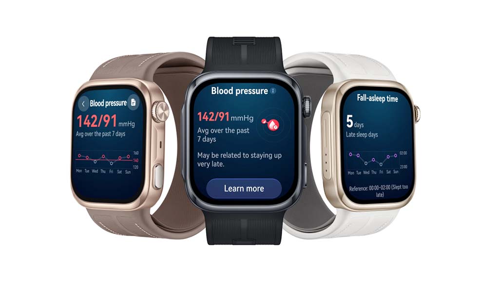 Huawei Watch D3: đồng hồ đo huyết áp y tế ngày càng mỏng nhẹ