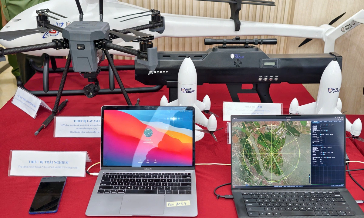 Drone AI của Công an Hà Nội: Lá chắn thép trên bầu trời đô thị