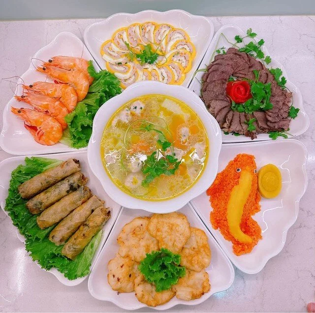 7 mâm cơm gia đình dễ nấu cho ngày lễ