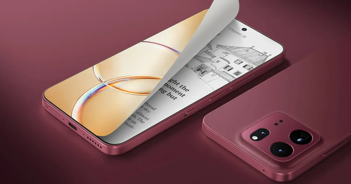 TCL P80 Ultra: điện thoại màn hình lai cho người đọc nhiều
