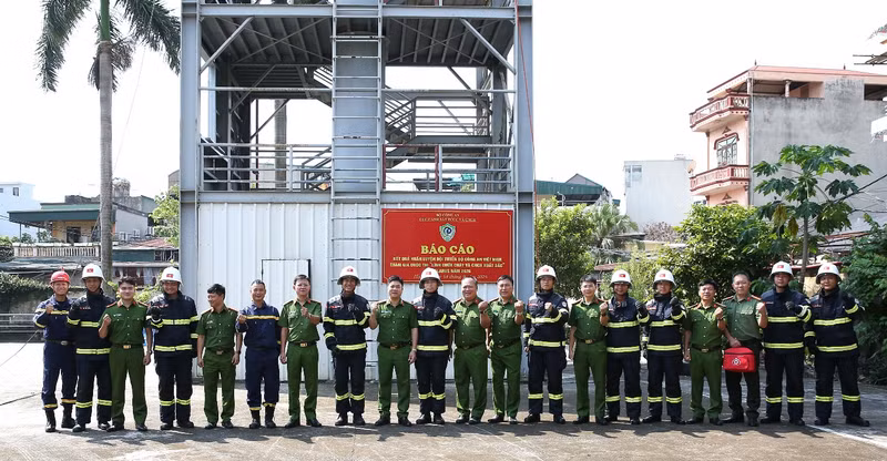 29 ngày rèn luyện chuyên sâu của đội tuyển cảnh sát PCCC