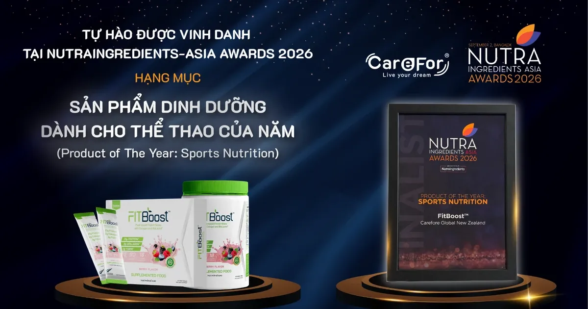 FITBoost Care For Việt Nam: bước nhảy vọt trên sân chơi dinh dưỡng thể thao châu Á