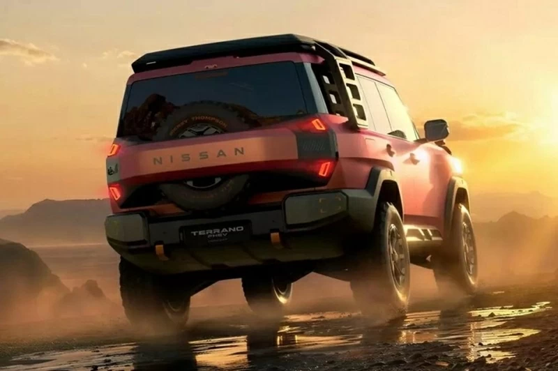 Nissan Terrano PHEV: SUV địa hình hybrid cắm sạc thách thức Land Cruiser Prado