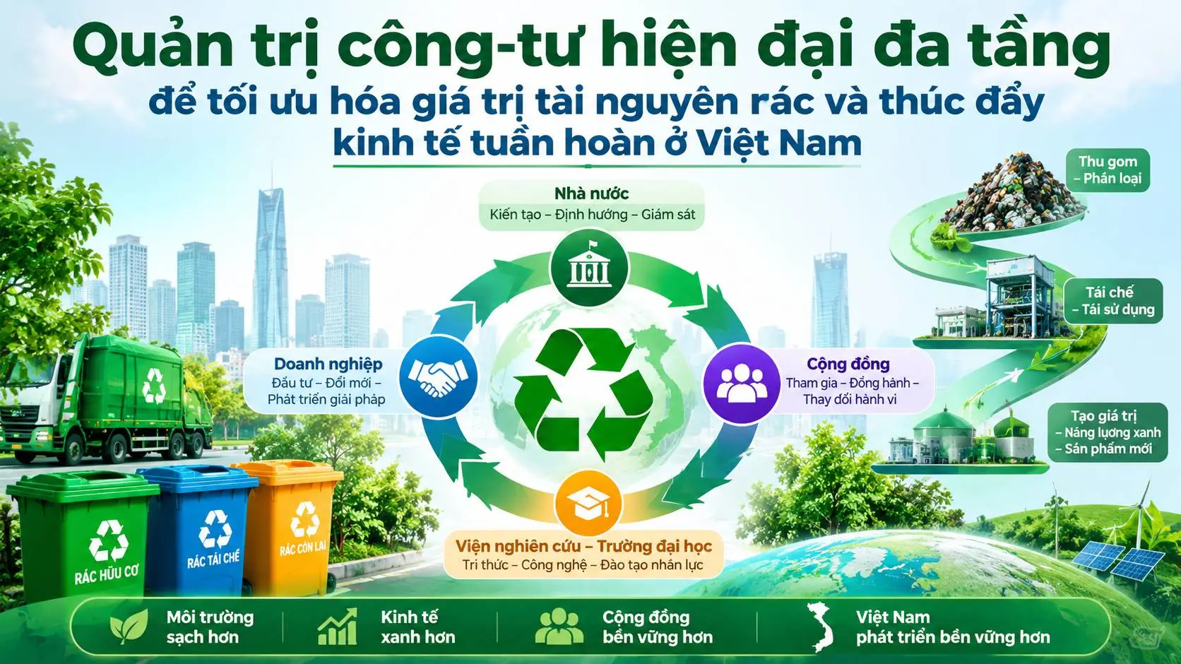 Nhà máy xử lý rác thành điện 1.000 tỷ đồng: Bước ngoặt cho kinh tế tuần hoàn đô thị