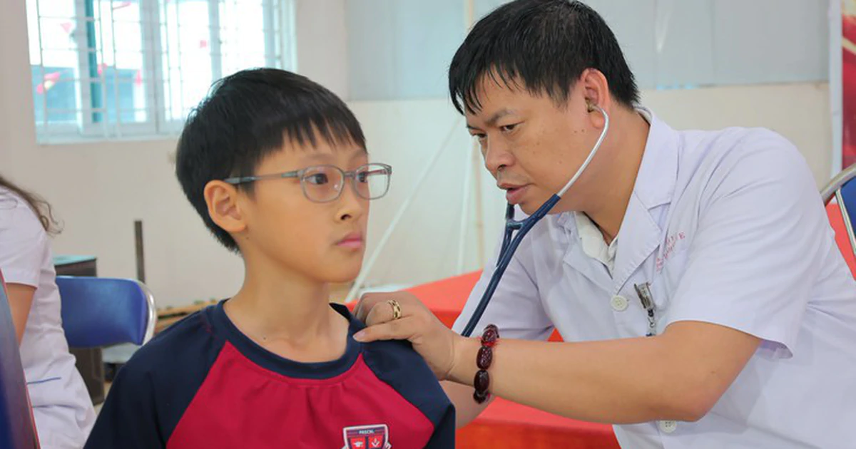 Hướng dẫn kiểm tra sức khỏe đầu năm học cho trẻ em