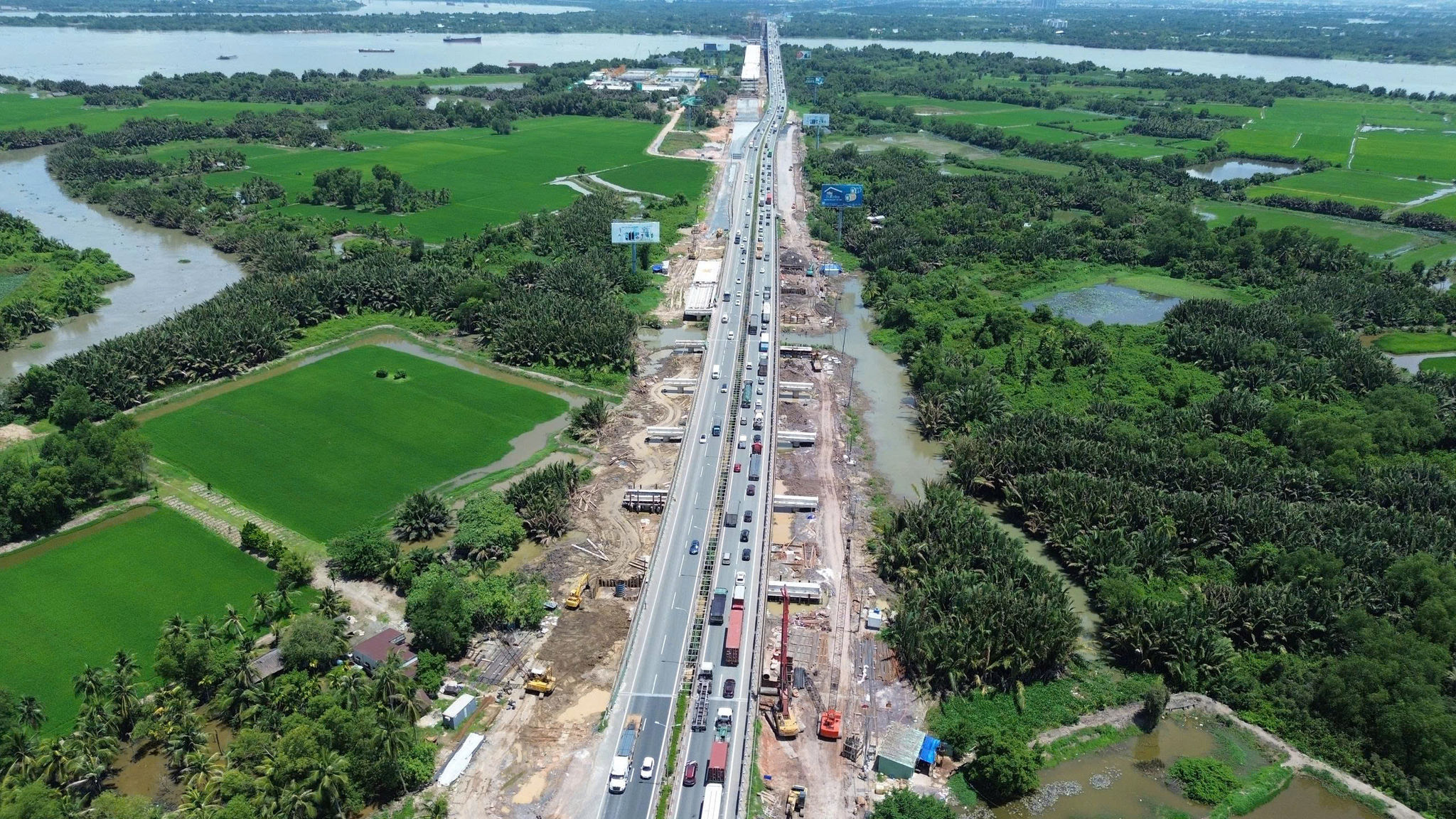 Cao tốc 57,8 km nối miền Tây với sân bay Long Thành: cú hích kết nối vùng