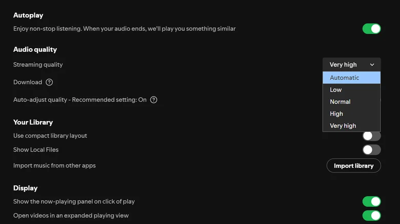 5 cài đặt Spotify nên tắt ngay để cải thiện chất lượng âm thanh