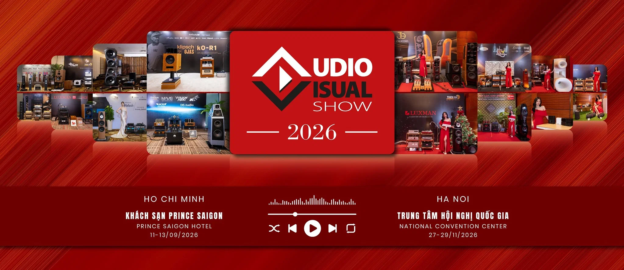 AVSHOW Sài Gòn: 27 thương hiệu audio quốc tế sắp ra mắt gì?