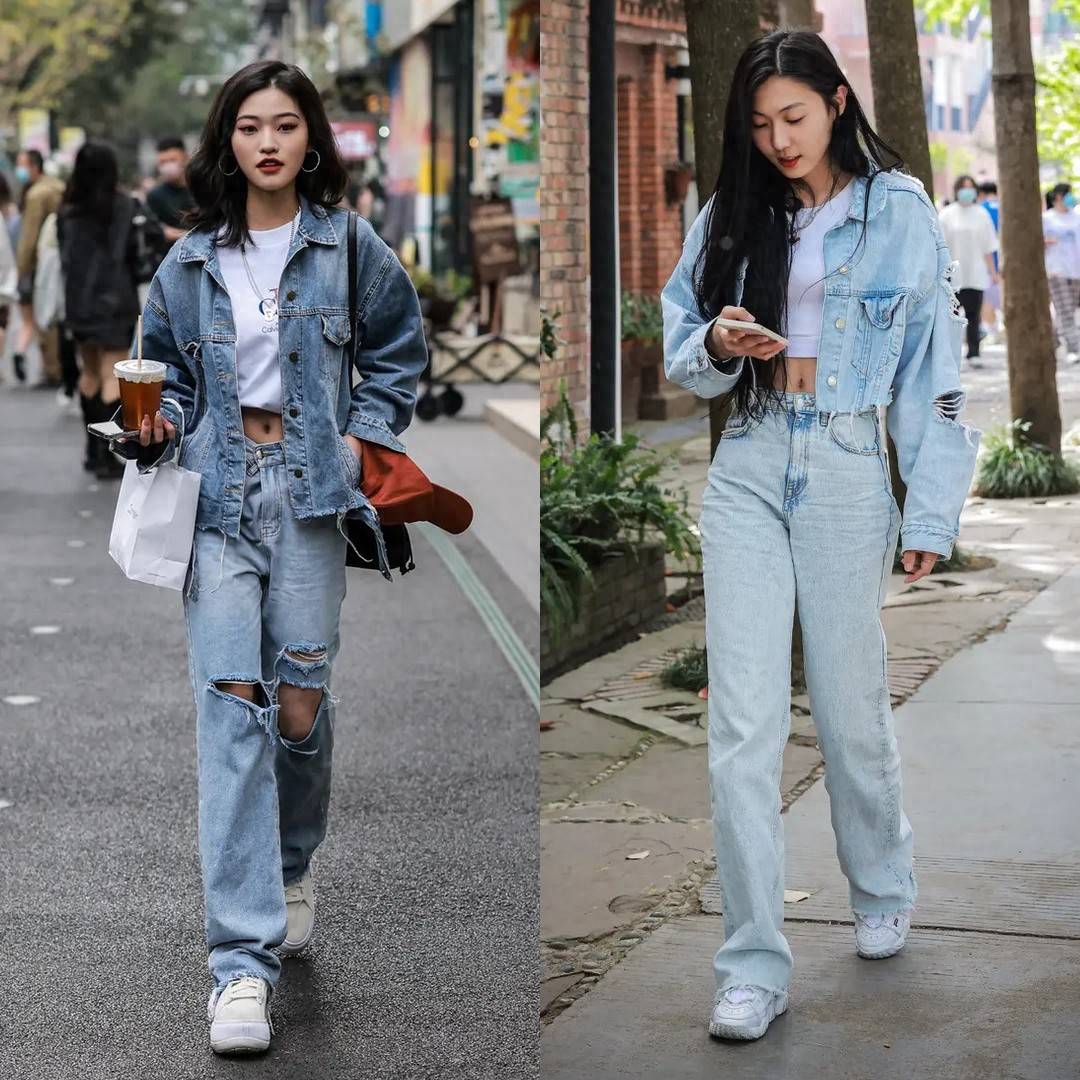 Quần jeans ống thẳng thoải mái lên ngôi, thay thế skinny trong mùa thu
