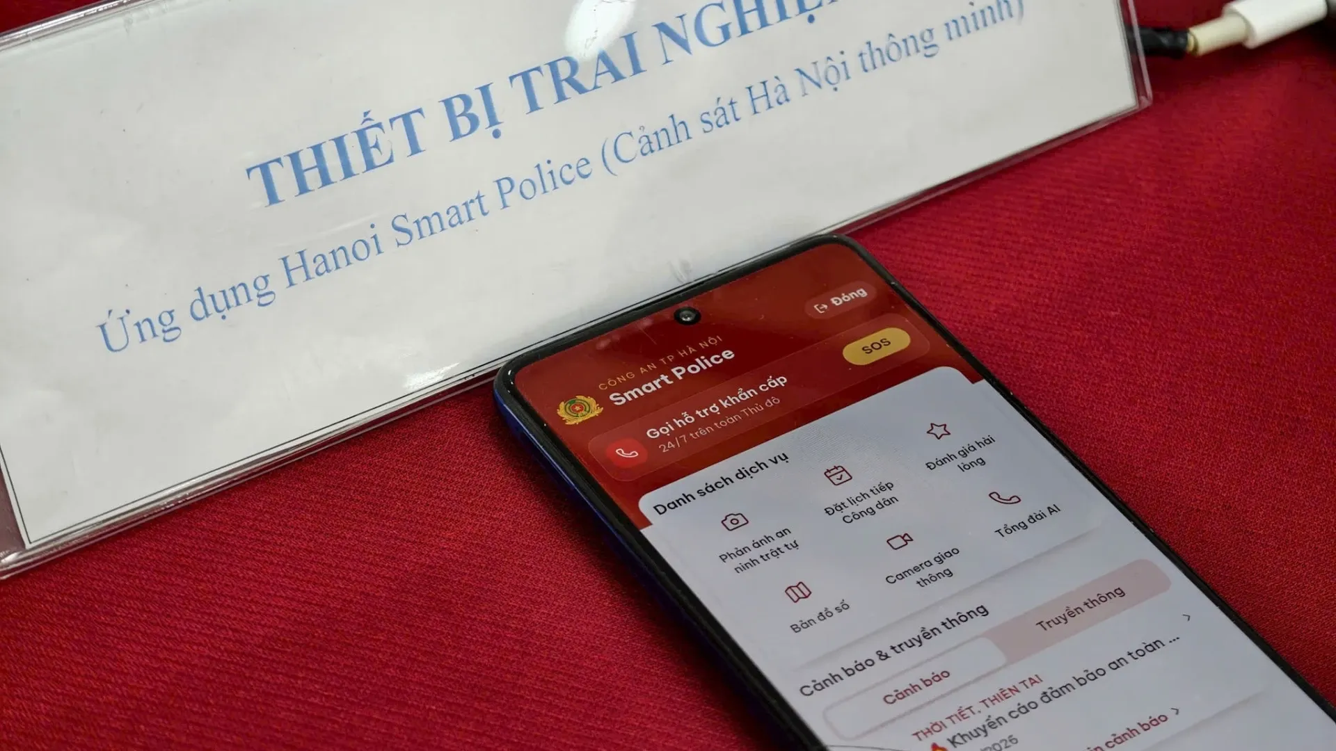 Hanoi Smart Police: cửa ngõ số mới giữa công an và người dân