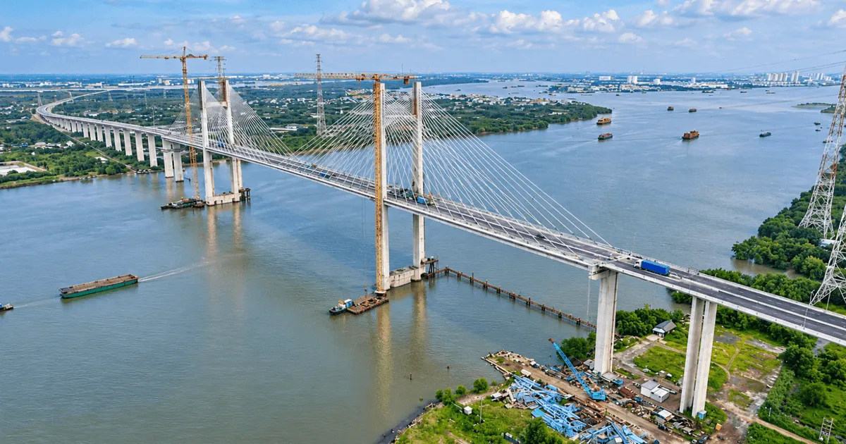 Cầu dây văng cao nhất sắp thông xe, mở lối tới siêu sân bay Long Thành