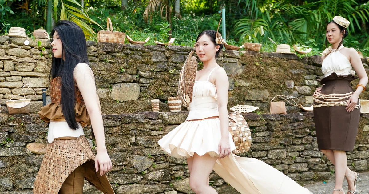 Từ mo cau đến sàn diễn: thế hệ thiết kế xanh định hình haute couture Việt