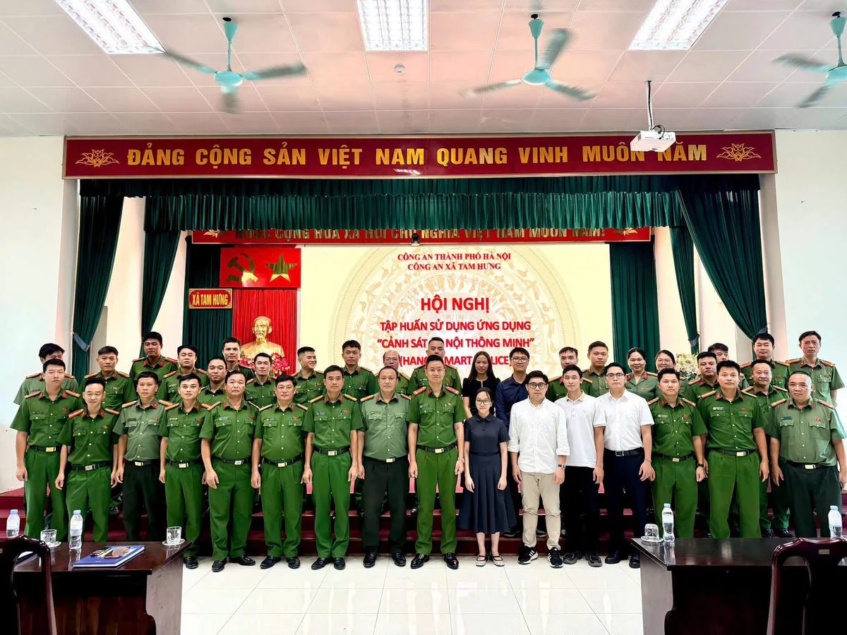 Hanoi Smart Police: cửa ngõ số mới giữa công an và người dân