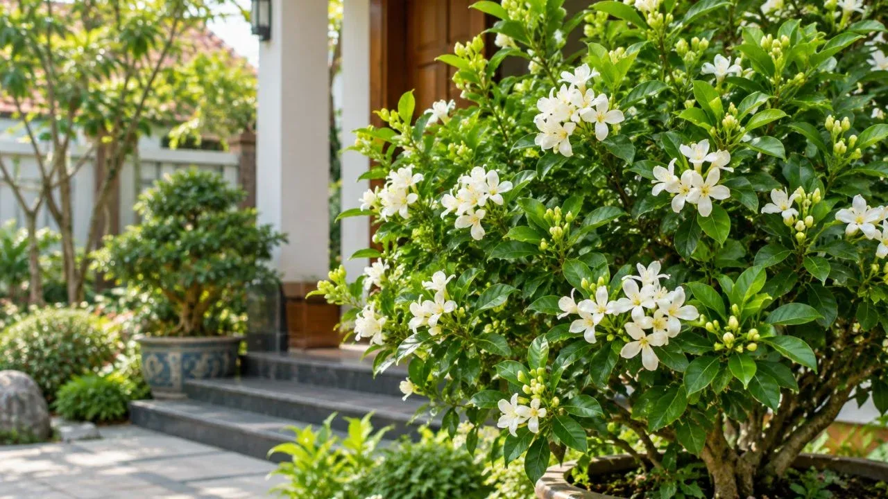 Quy luật Thanh Long Bạch Hổ khi trồng cây phong thủy trước nhà