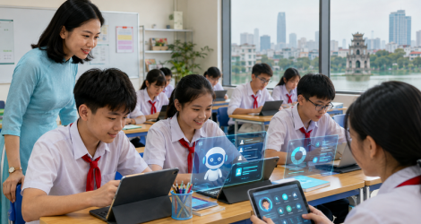 Gia sư AI 24/7 và bước ngoặt hệ sinh thái giáo dục thông minh Hà Nội