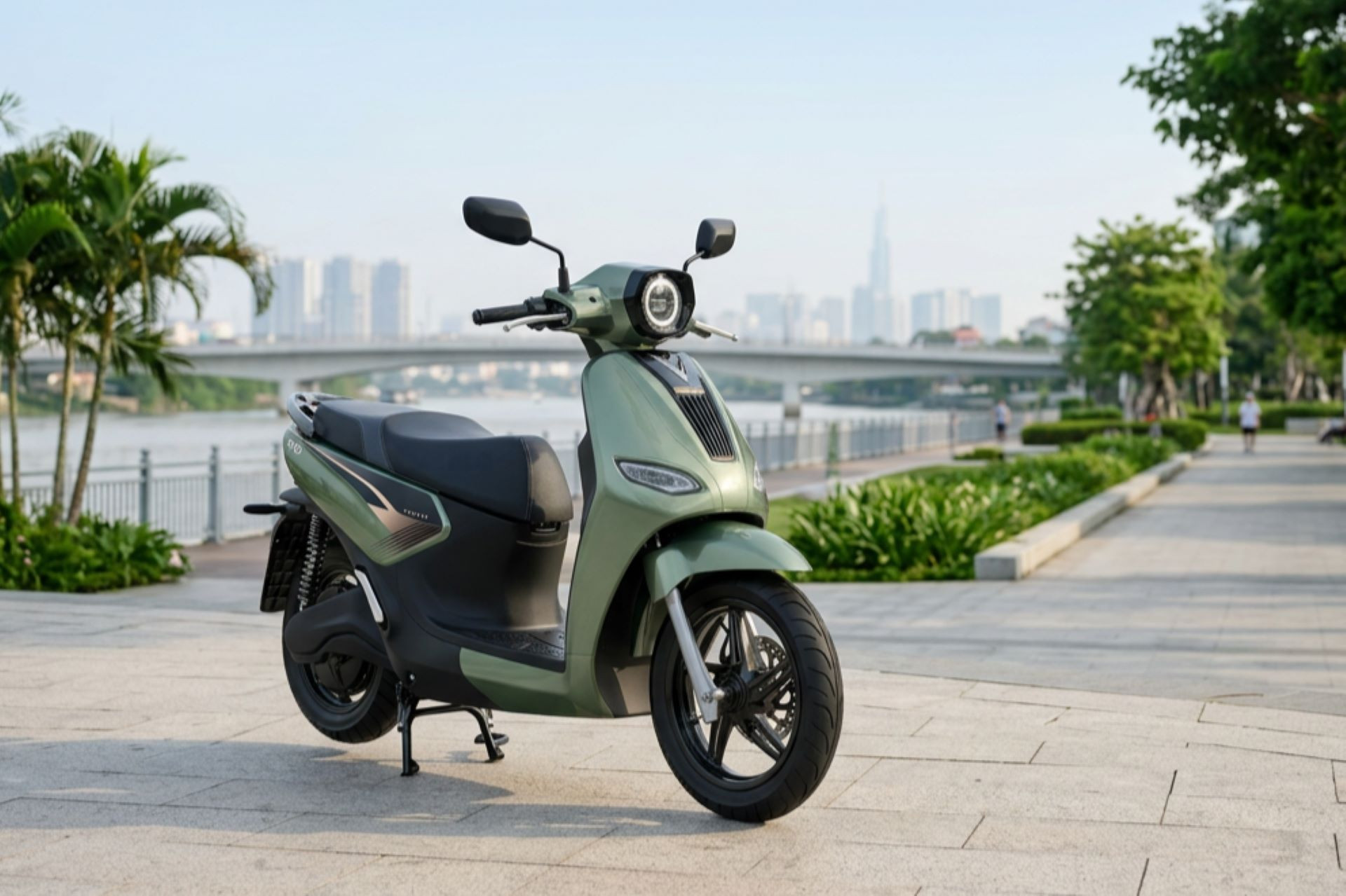 VinFast Kyo: xe điện đô thị pin kép xóa nỗi lo hết điện