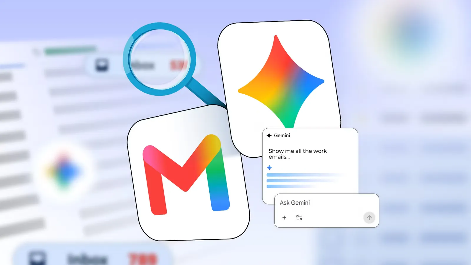 Gemini trong Gmail: Tìm email thông minh không cần cuộn