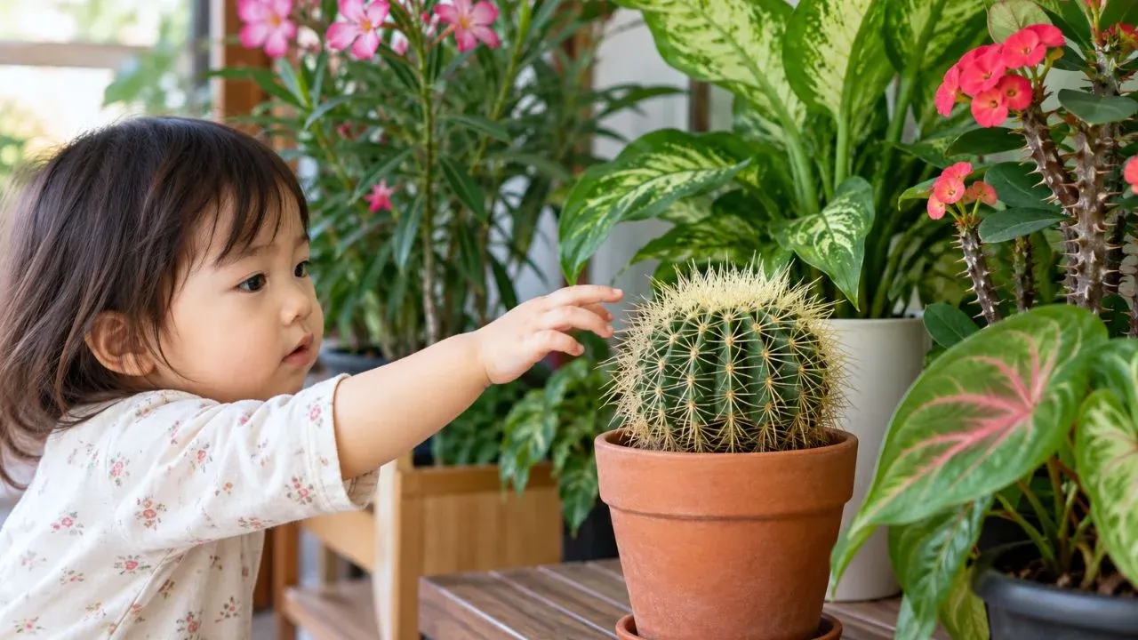 Những loại cây độc phổ biến trong nhà: cách nhận biết và bảo vệ gia đình an toàn