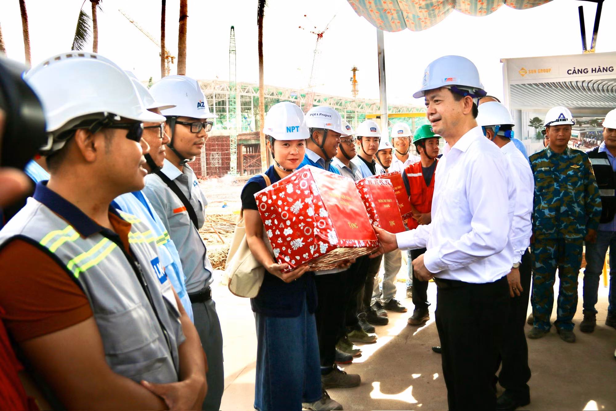 Công trường Phú Quốc tăng tốc cho các công trình APEC