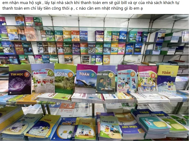 Những chiêu lừa bán sách giáo khoa trực tuyến phụ huynh cần biết