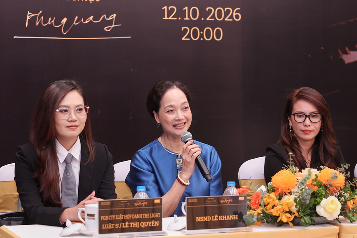 NSND Lê Khanh và mối liên kết âm nhạc với nhạc sĩ Phú Quang