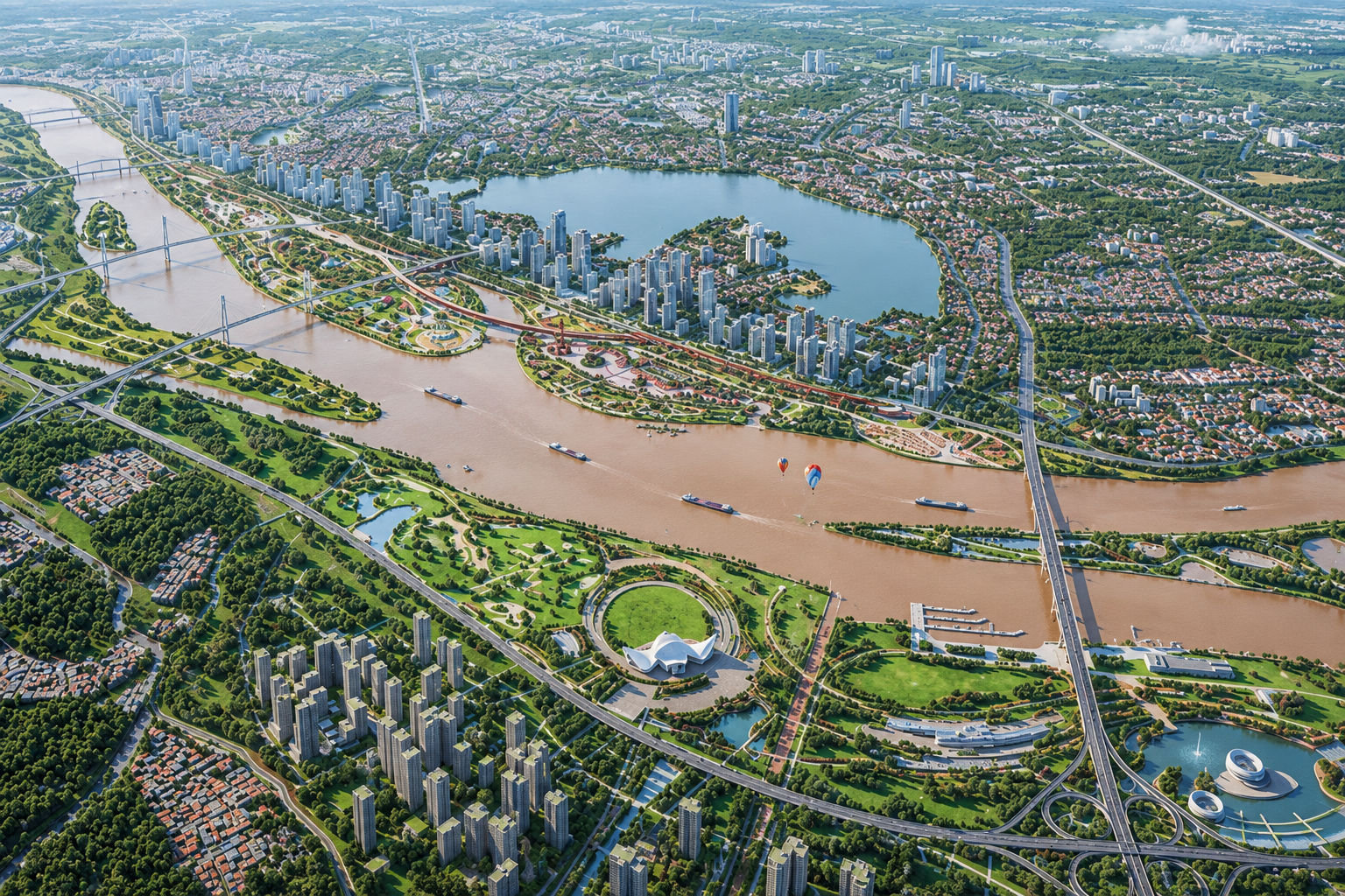 Hai tháp chọc trời định hình lại bộ mặt đô thị Hà Nội