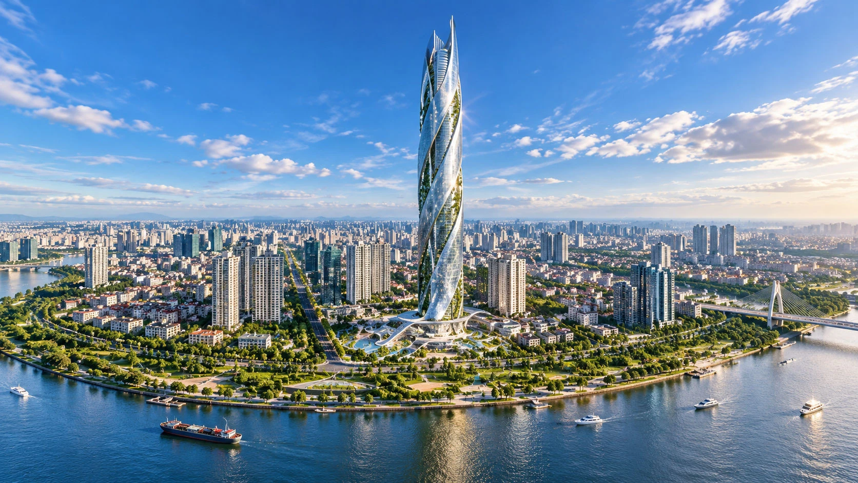 Hai tháp chọc trời định hình lại bộ mặt đô thị Hà Nội