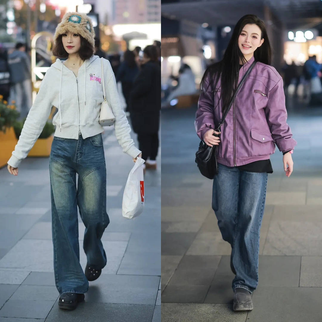 Quần jeans ống thẳng thoải mái lên ngôi, thay thế skinny trong mùa thu