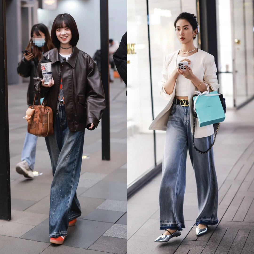Quần jeans ống thẳng thoải mái lên ngôi, thay thế skinny trong mùa thu