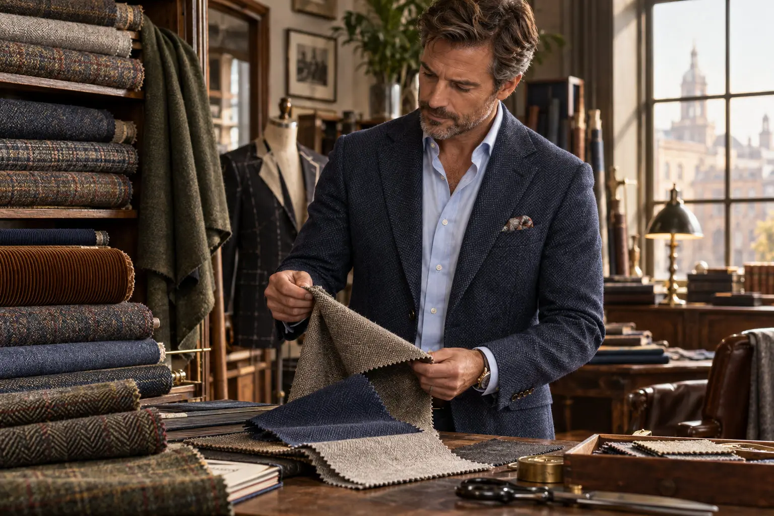 Hướng dẫn chọn áo khoác mùa thu theo chất liệu