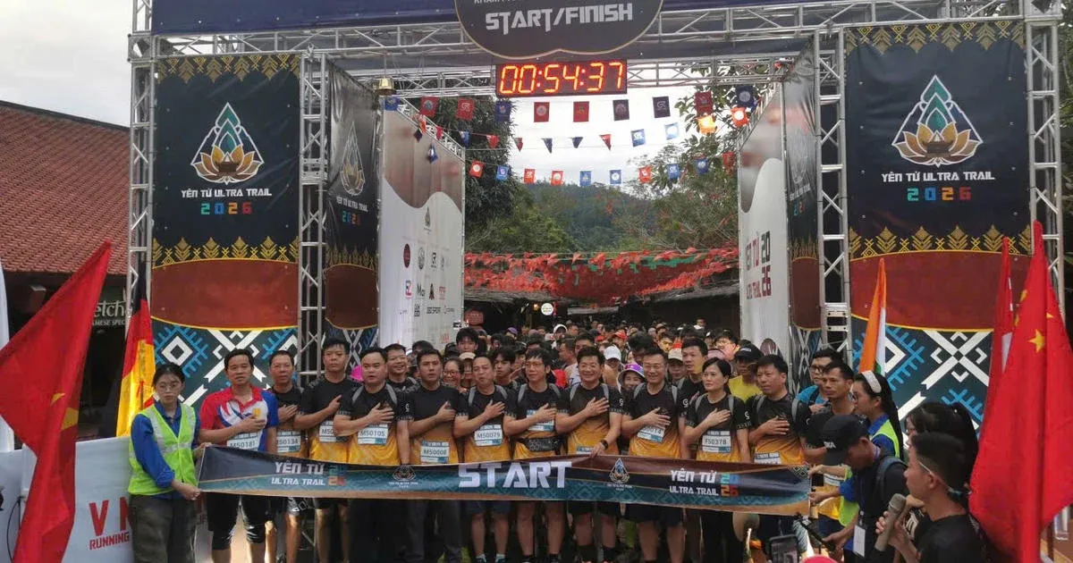 Yen Tu Ultra Trail: Hành trình gần 2.000 vận động viên chinh phục núi thiêng