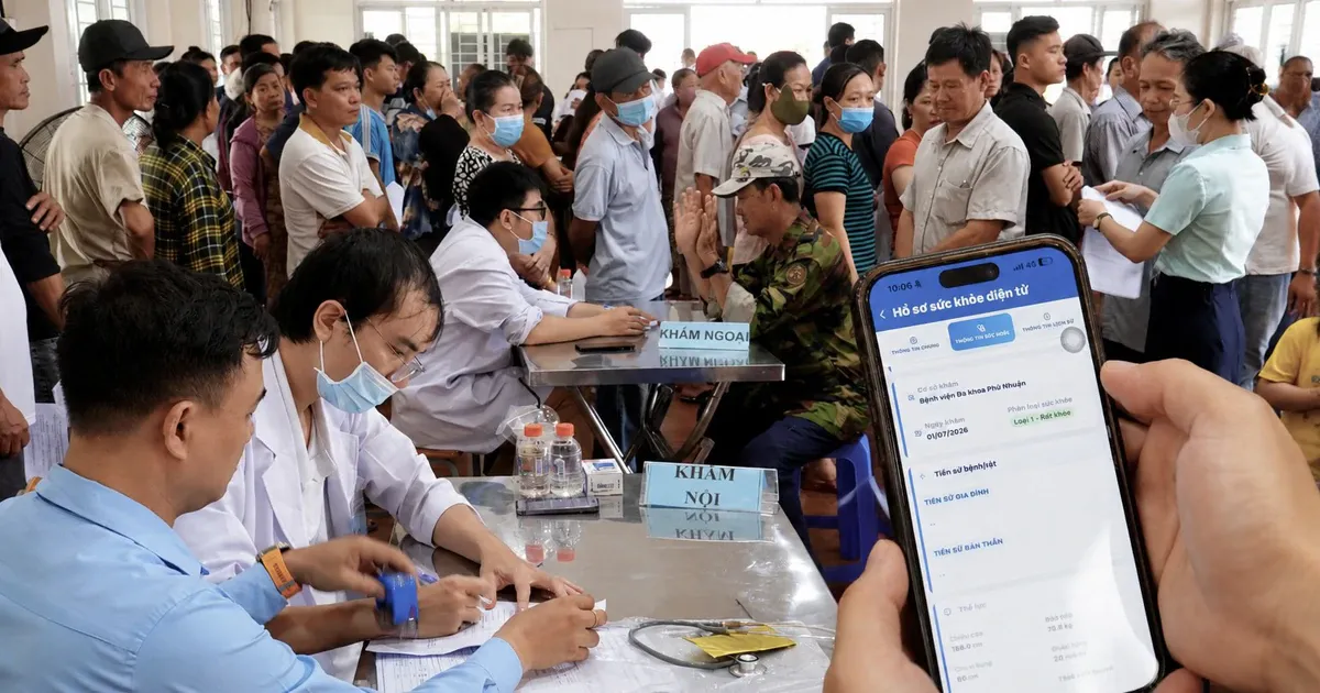 Hơn 4 triệu người đã khám: bước ngoặt dữ liệu sức khỏe toàn dân
