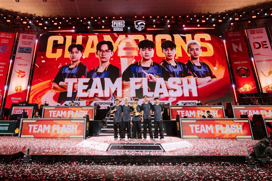 Team Flash lại vô địch PMPL Vietnam Fall, lên ngôi thống trị