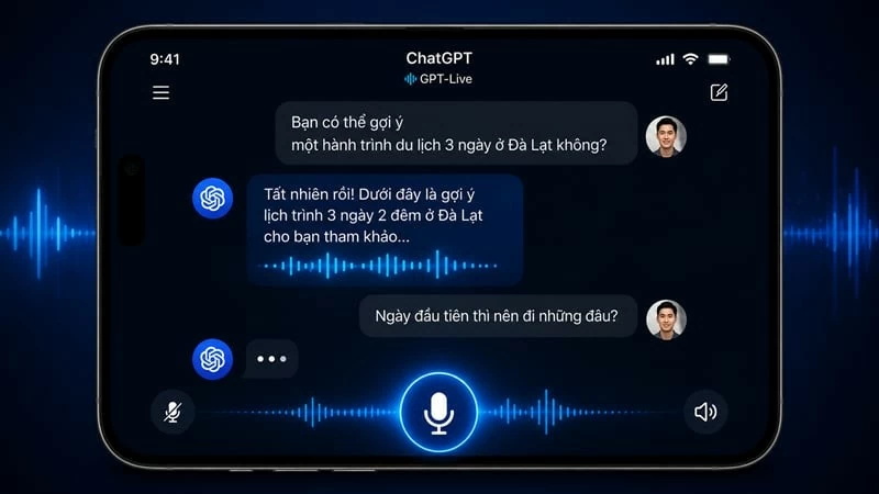 GPT-Live-1: Giọng nói AI hai chiều sẽ định nghĩa lại ứng dụng hội thoại