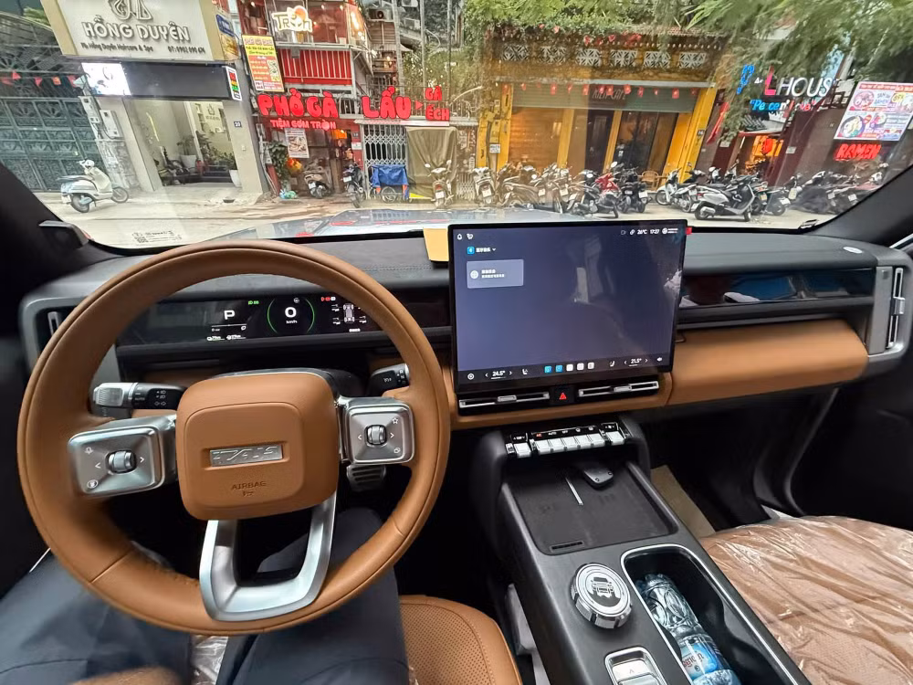iCaur V27 EREV: SUV hybrid sạc điện thách thức Prado và Model Y