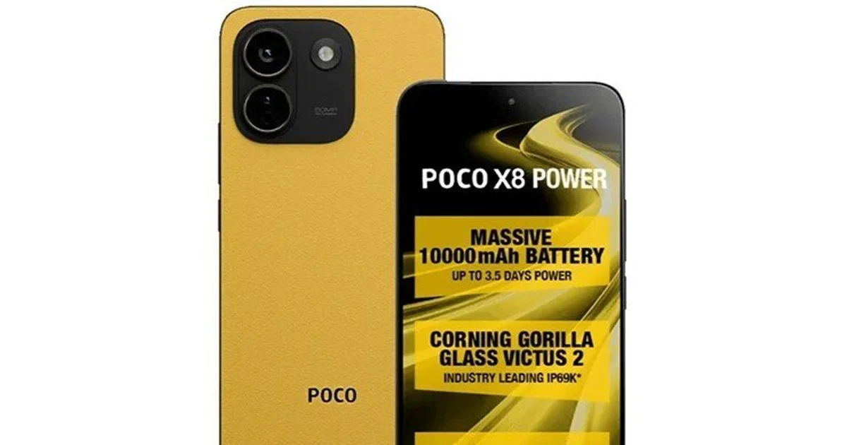 Poco X8 Power: smartphone mỏng pin trâu có đáng mua?