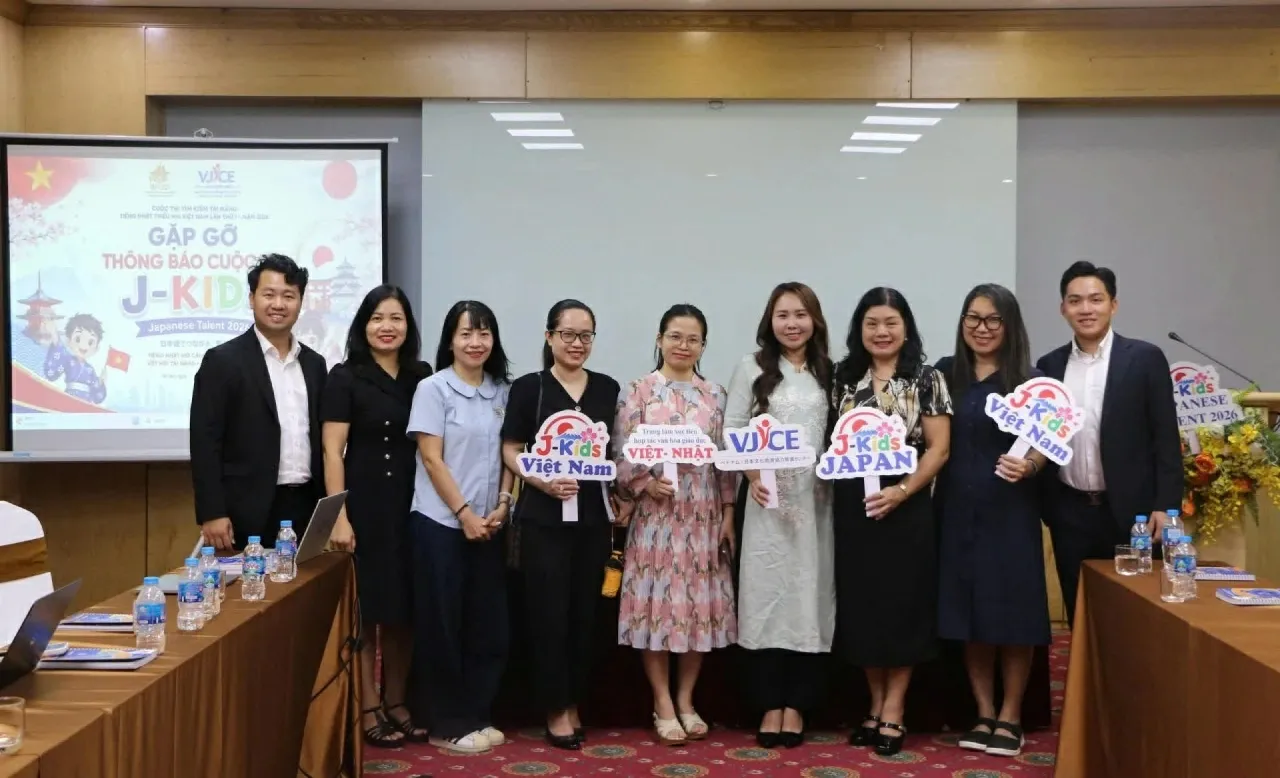 Cuộc thi J-KIDS: Cánh cửa tiếng Nhật và giao lưu văn hóa cho trẻ em