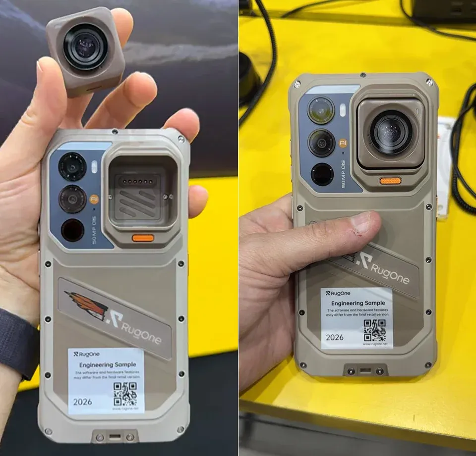 Smartphone với camera tháo rời: bước ngoặt cho quay video sáng tạo
