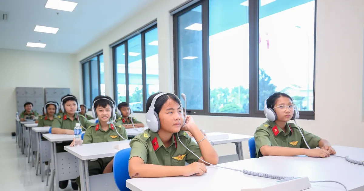 Trường Văn hóa Công an nhân dân II: cánh cửa mới cho 1.000 học sinh khó khăn