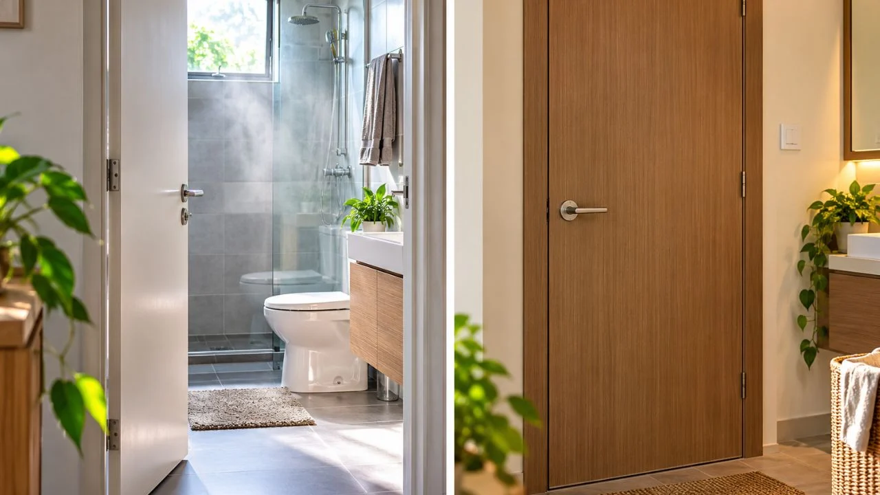 Đóng hay mở cửa nhà vệ sinh: Quy tắc vàng để kiểm soát ẩm và mùi