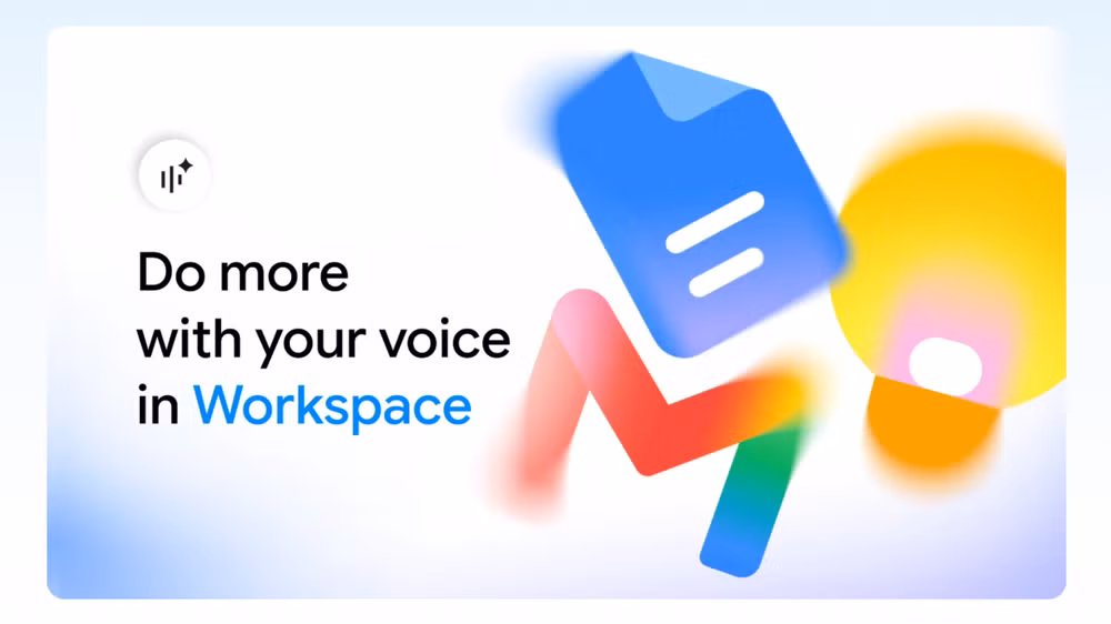 Google Workspace AI: điều khiển bằng giọng nói đang thay bàn phím