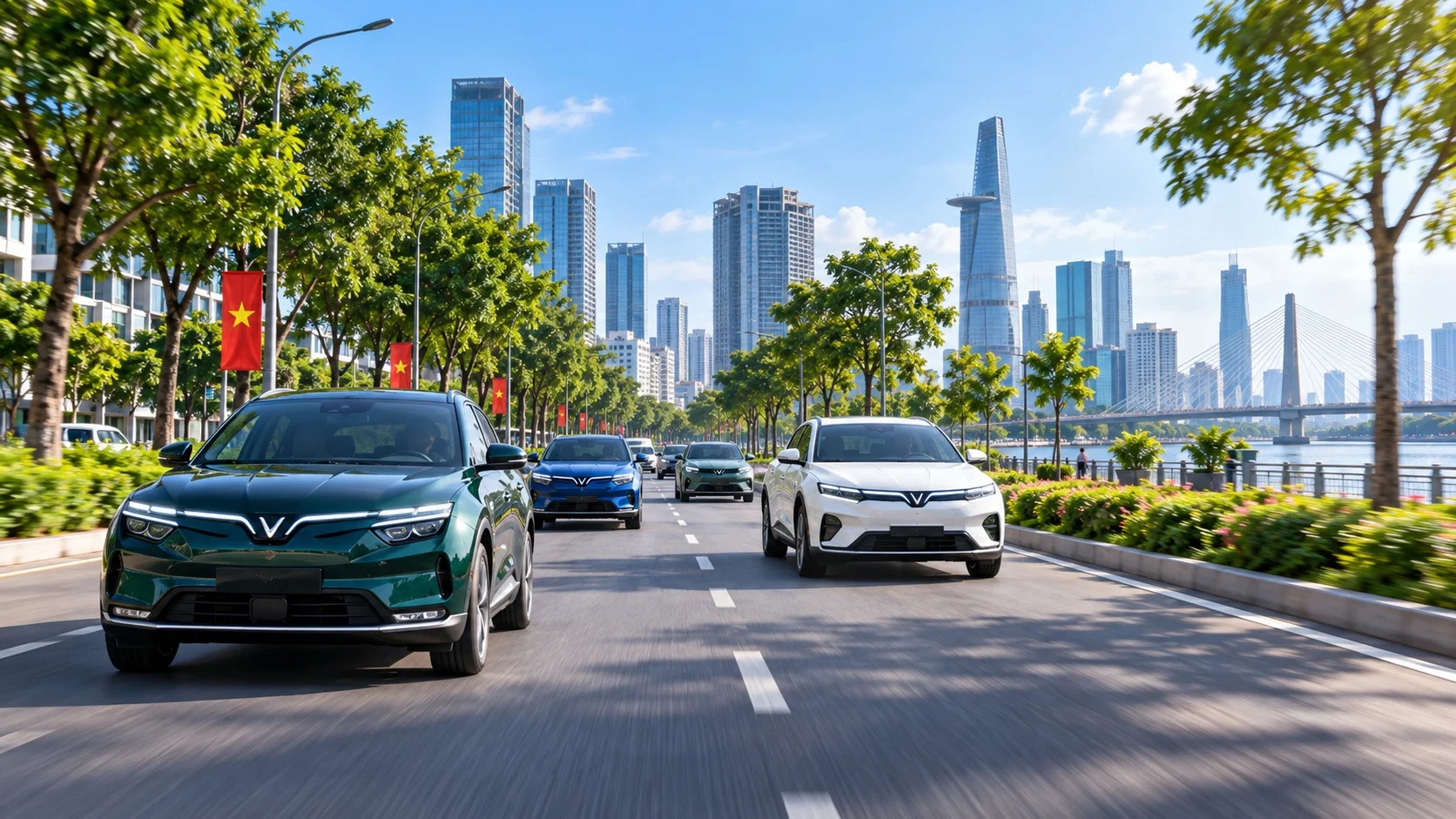 Thị trường ô tô Việt chuyển mình sang xe điện