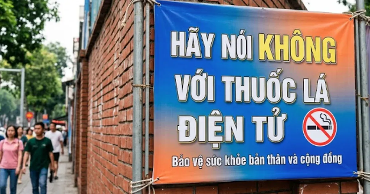 Thuốc lá điện tử đang âm thầm gây nghiện nicotine ở giới trẻ